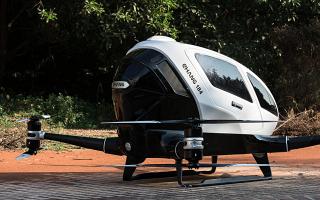 Квадрокоптер для человека, будущее уже рядом Сложности проектирования и изготовления дронов для полетов человека